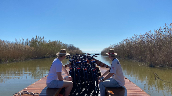 Ruta en bici discount por la albufera